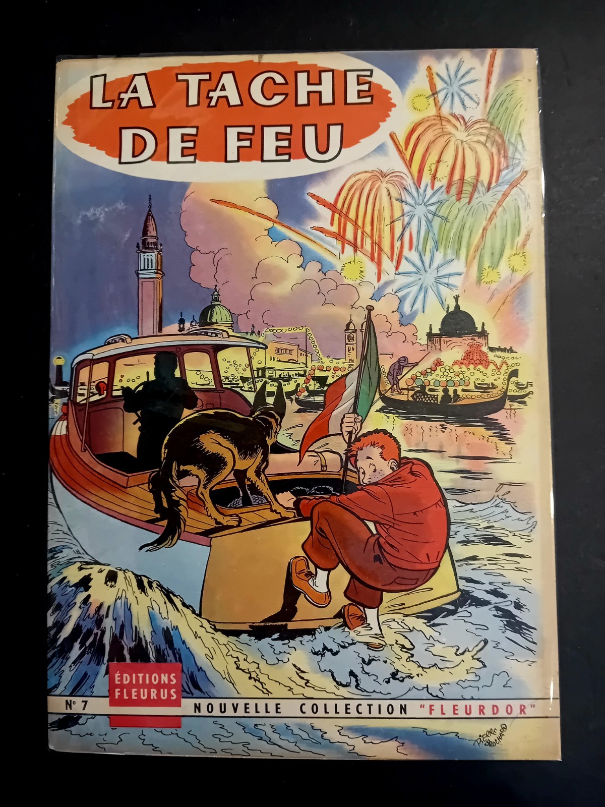 Zéphyr La tache de feu P. Brochard EO Ed. Fleurus 1960 BE