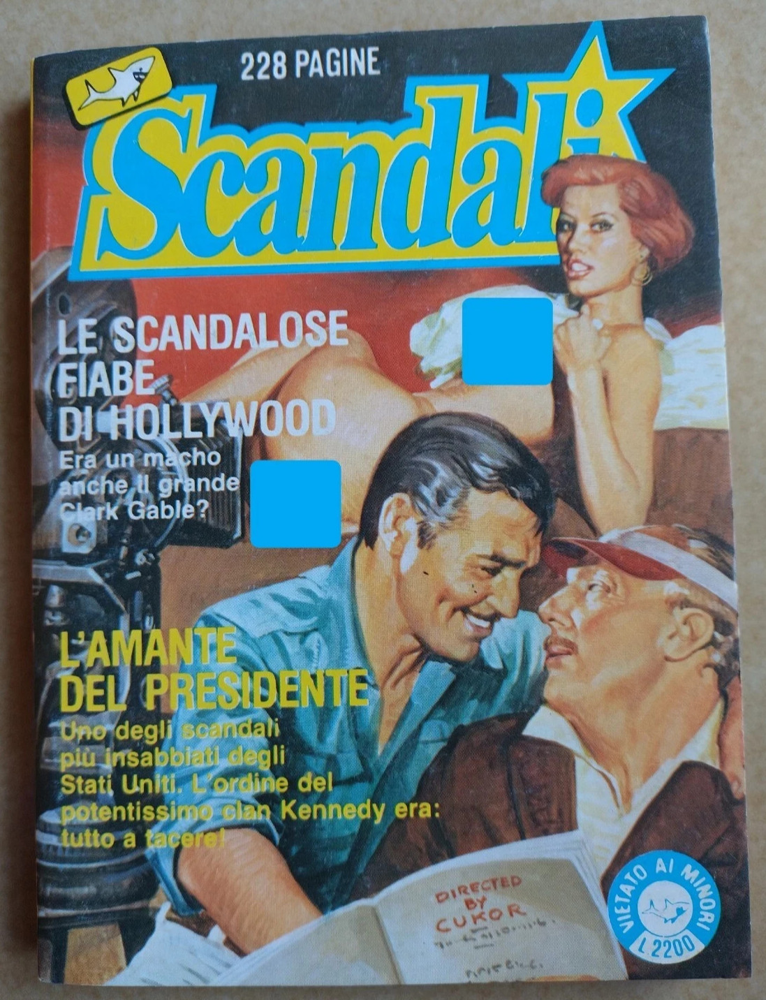 Fumetto SCANDALI n. 5 - Le scandalose fiabe di Hollywood -1988 2 storie complete