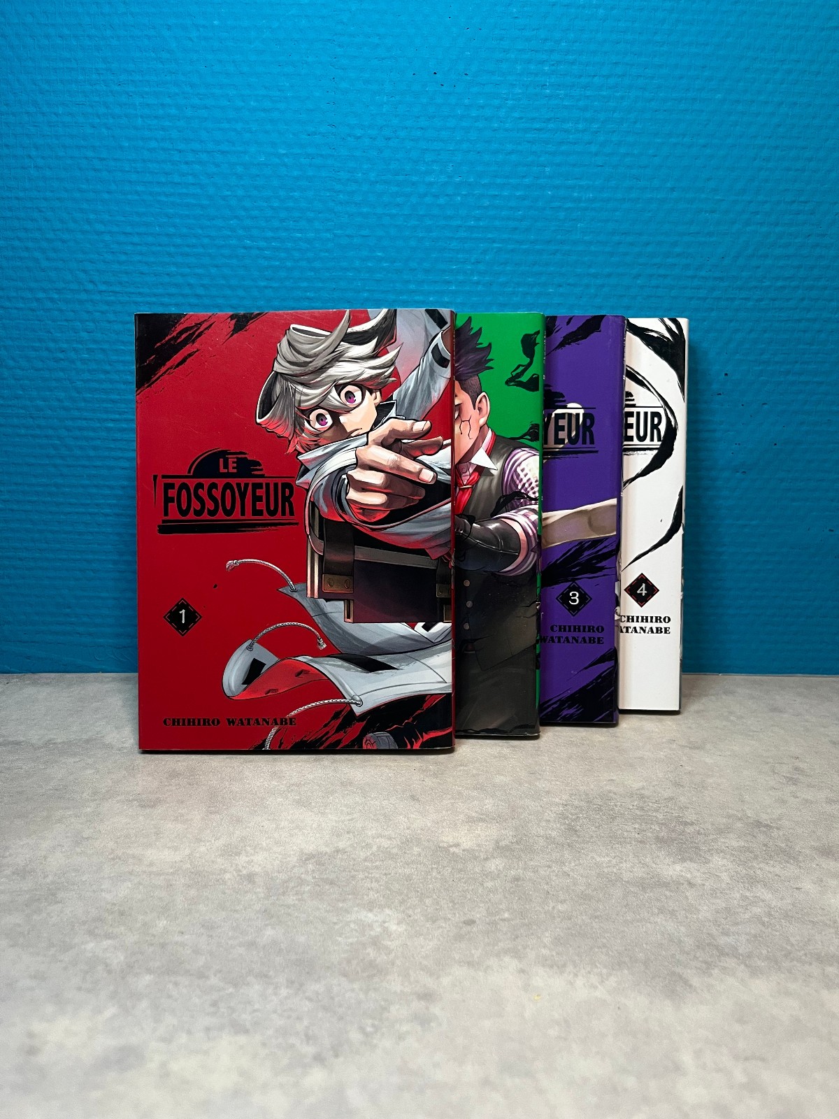 manga : le fossoyeur / integrale 4 tomes