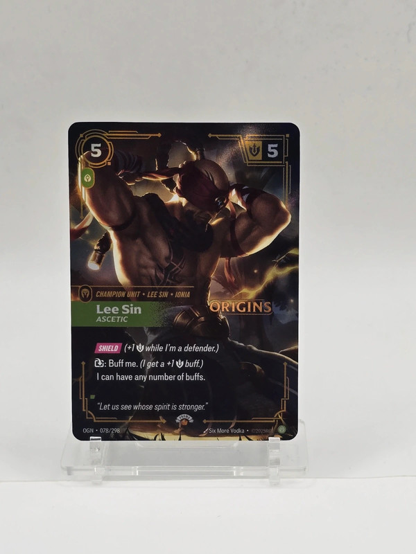 Lee Sin Ascetic Stamp Origins