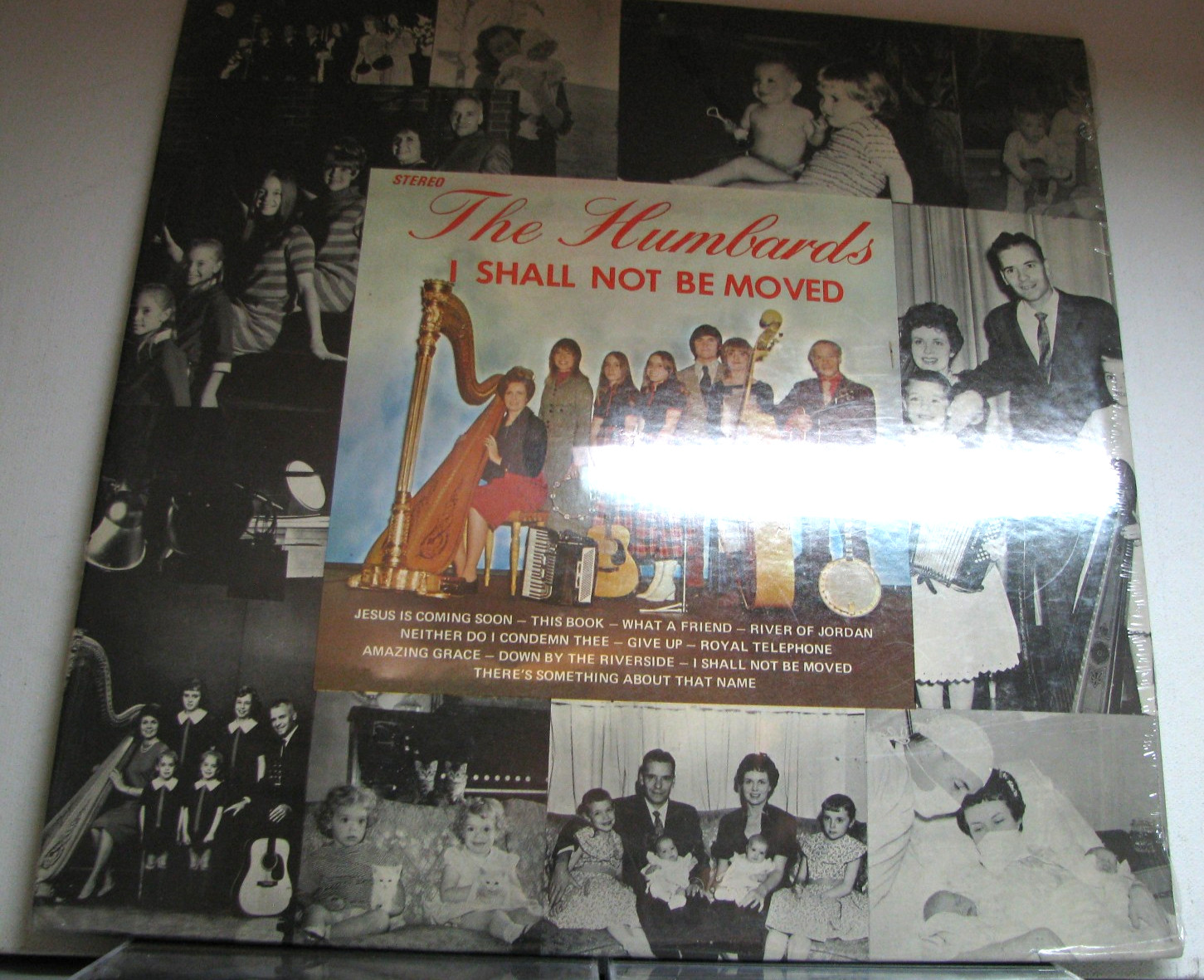 STILL-SEALED 12 Inch VINYL LP--- THE HUMBARDS:  I SHALL NOT BE MOVED