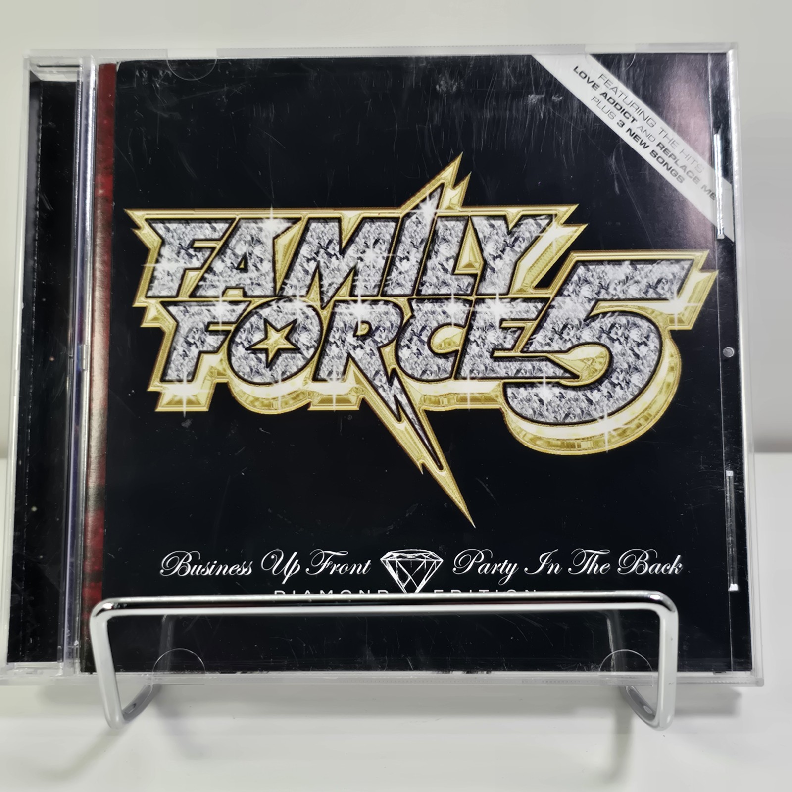 Family Force 5 Business Up Front Party In The Back Diamond Edition CD 2007