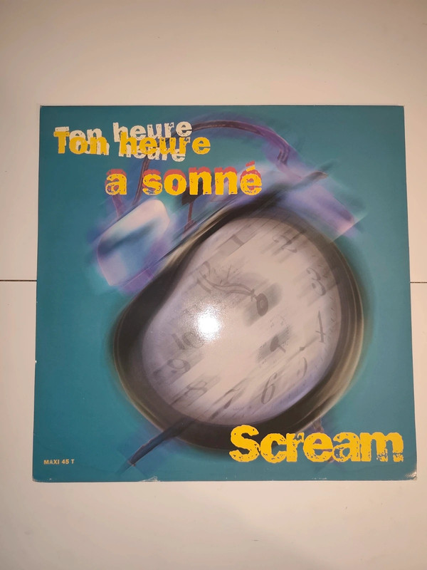 Scream "Ton heure a sonné" Disque vinyle 12"