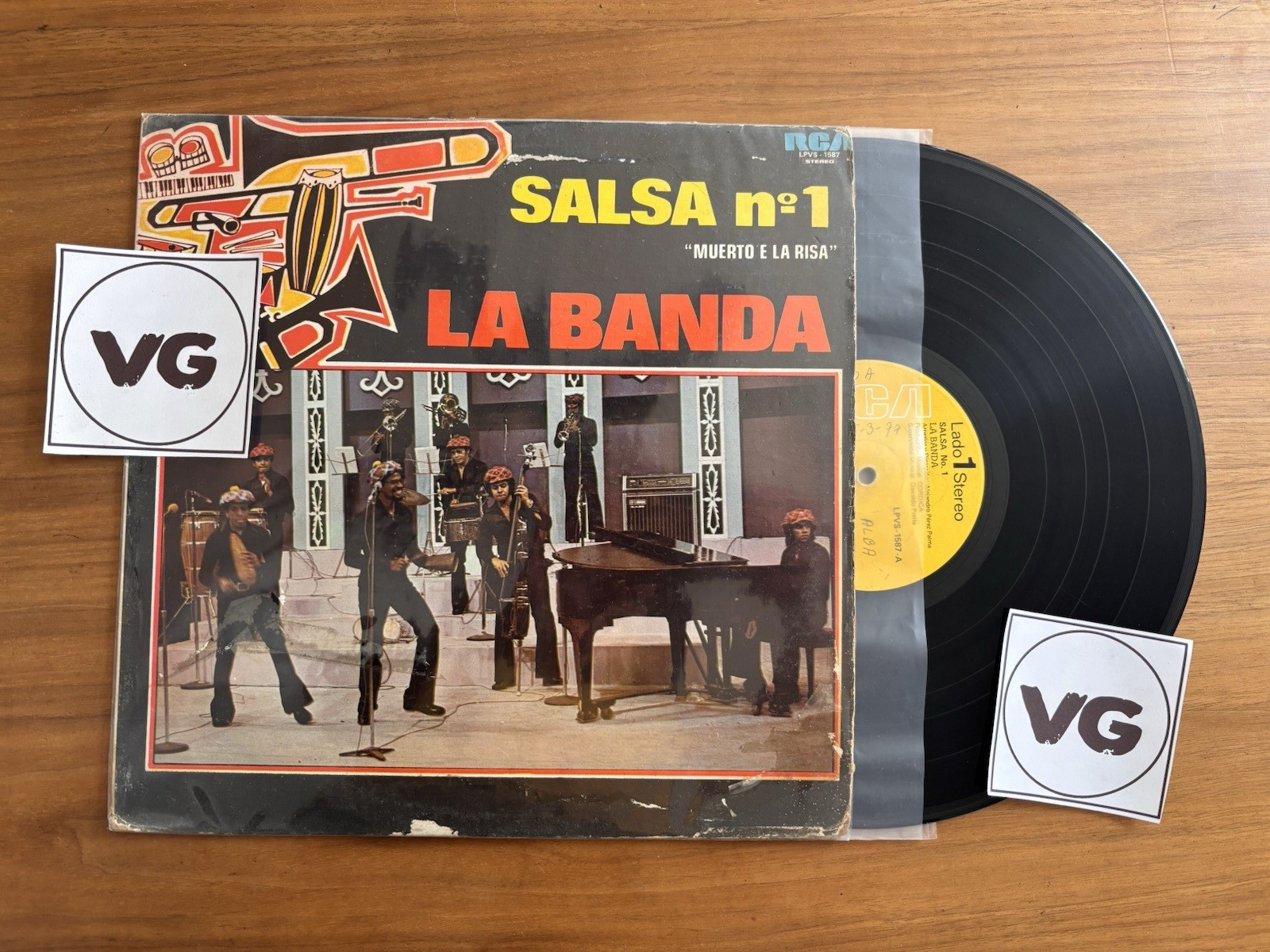 LA BANDA Salsa No. 1 ARCANO SALSA GUAGUANCO MONTUNO VENEZUELA RARE