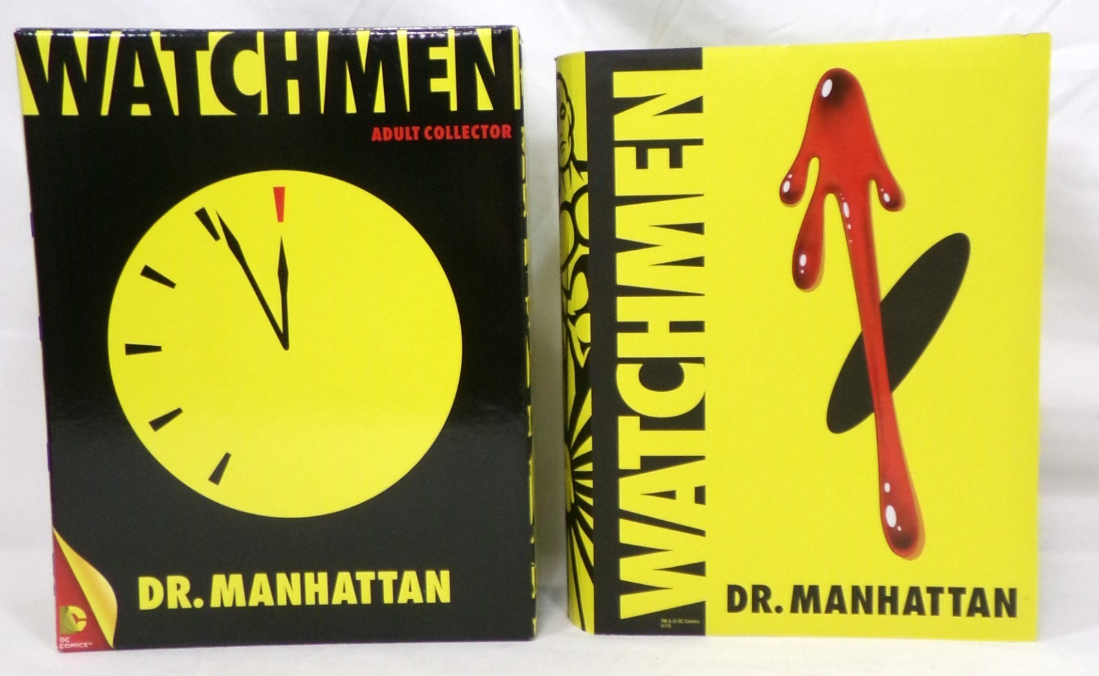 2013 Mattel DC Watchmen Club Black Freighter Dr Manhattan 6" Figure Complete