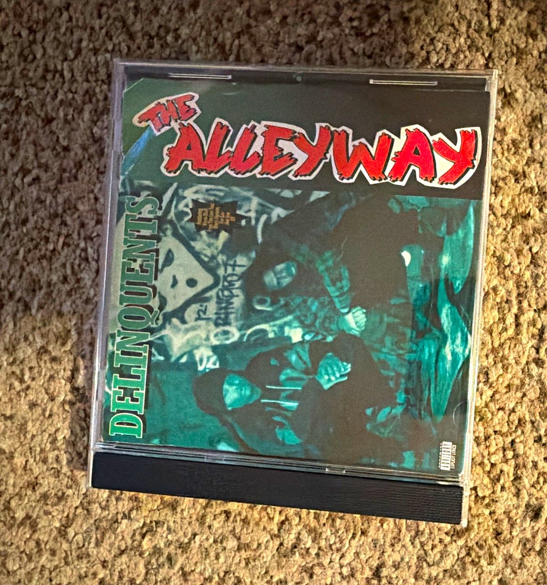 Delinquents The Alleyway CD EP 1993 A&M Records 4980-2 Hip-Hop