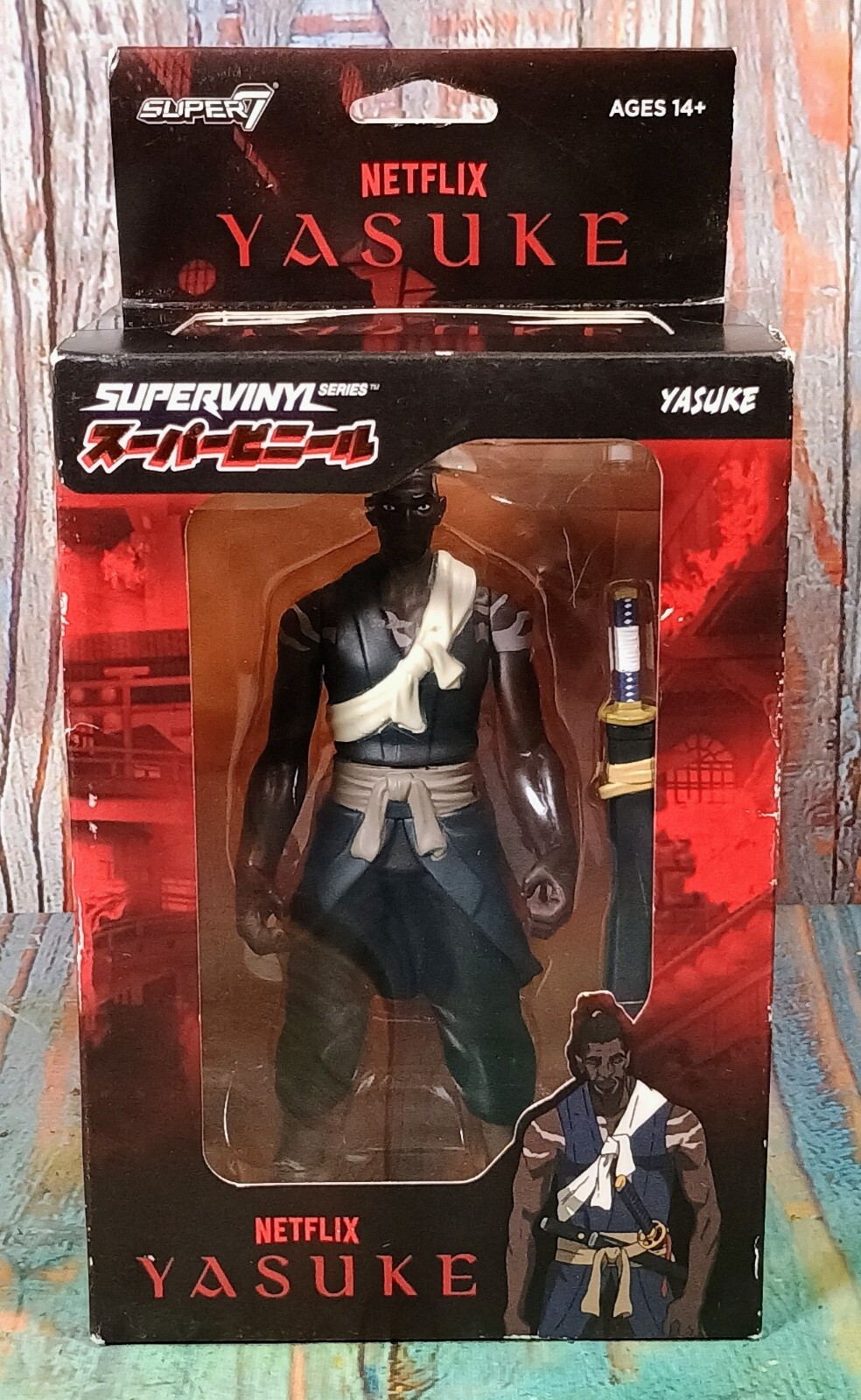 Netflix Yasuke Supervinyl - YASUKE - Età 14+ - Figura in vinile 6 pollici