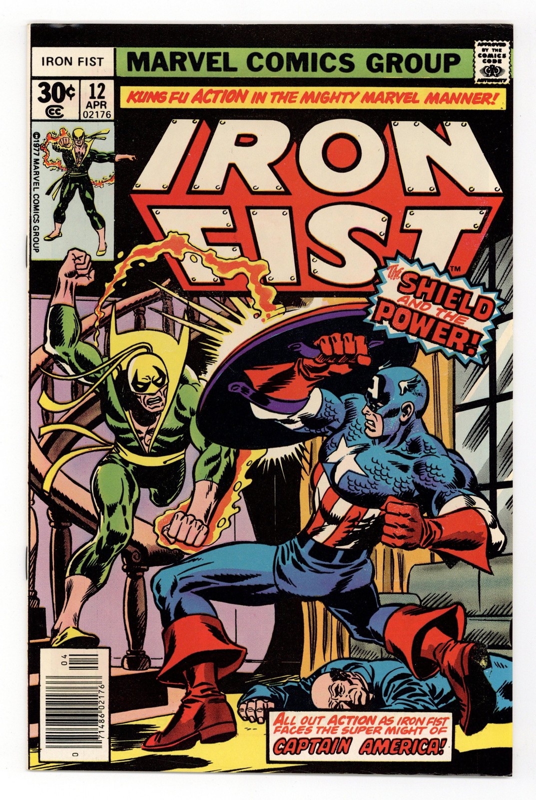 Iron Fist #12 VF- 7.5 1977