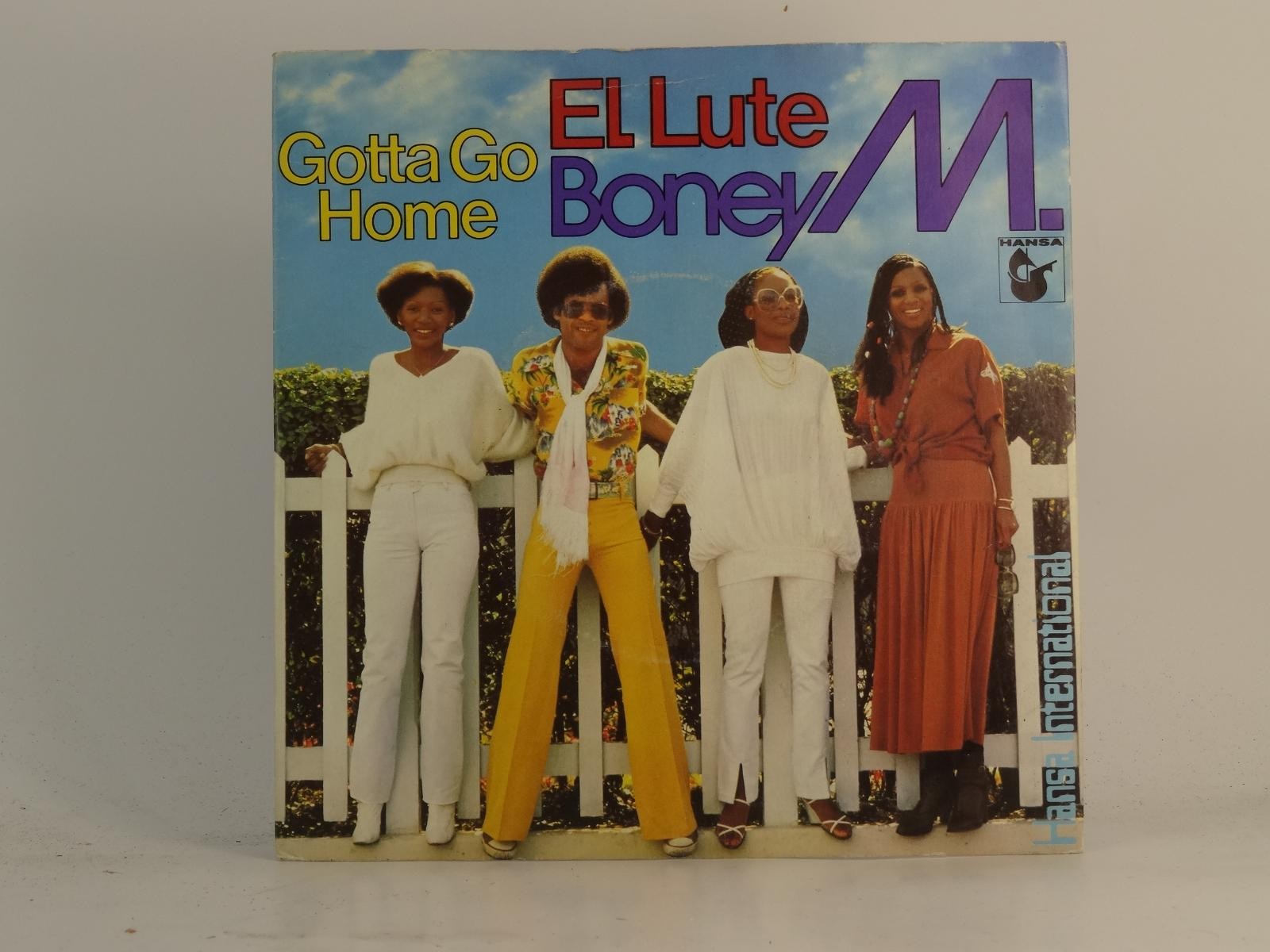 BONEY M GOTTA GO HOME (78) 2 Track 7" Single including Picture Sleeve ATLANTIC