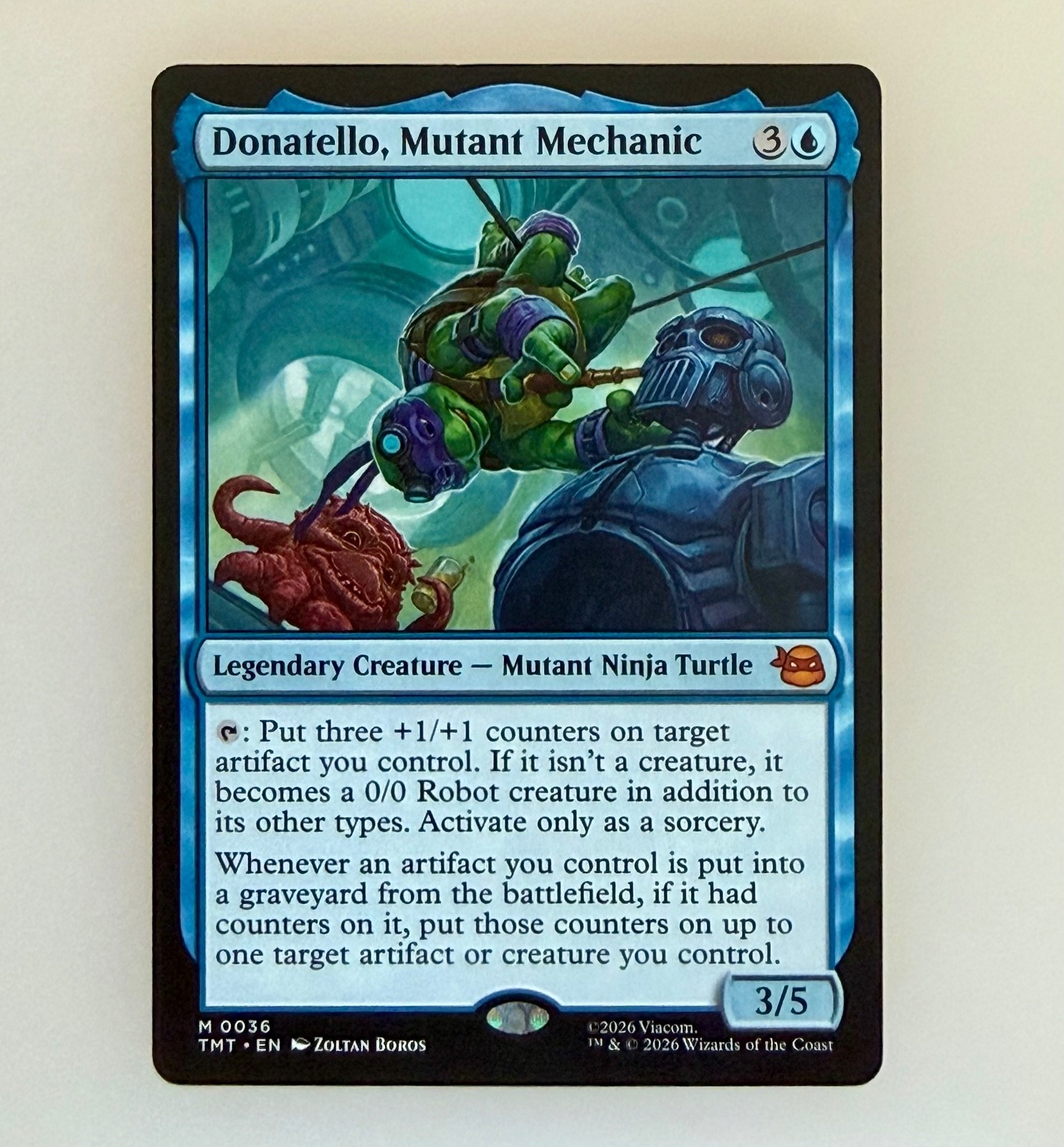 MTG: Donatello, Mutant Mechanic Teenage Mutant Ninja Turtles Reg NM