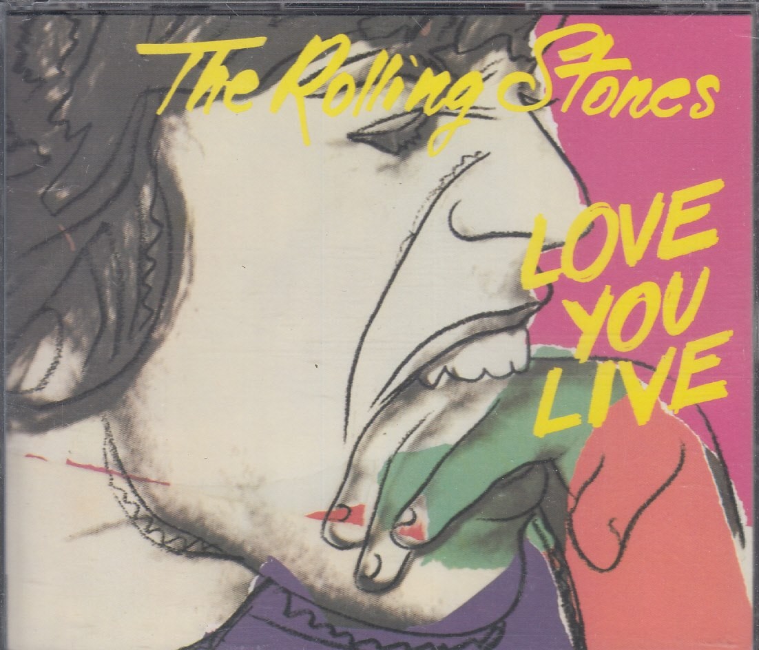THE ROLLING STONES "Love You Live" 2CD-Album (Fat Box)