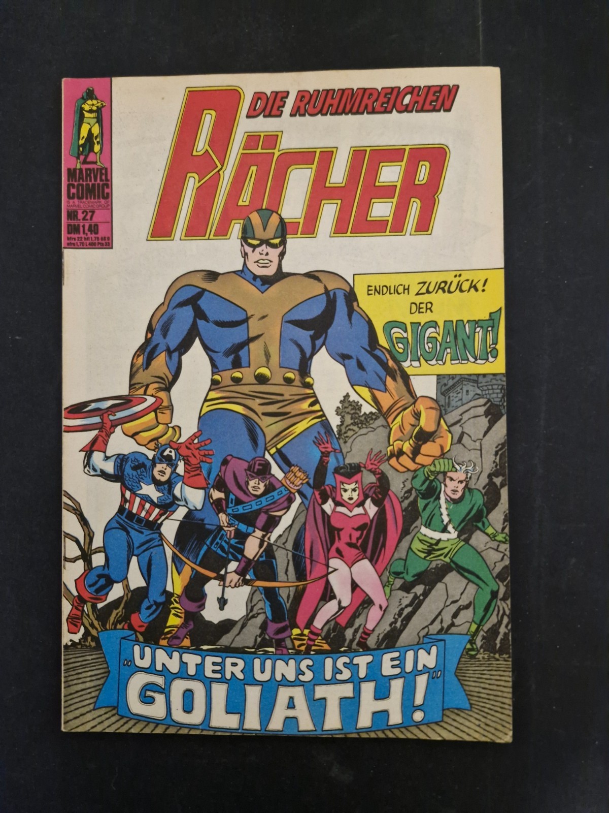 I Vendicatori fumetto n.27 (Willims Marvel) Z1