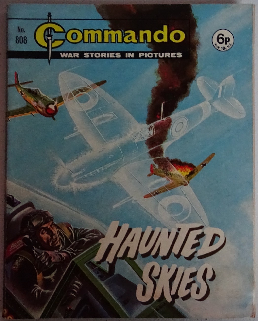 Commando Comic Issue no. 808 - Haunted Skies