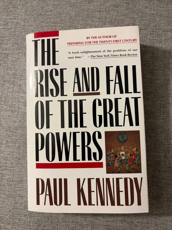 The rise and fall of the great powers