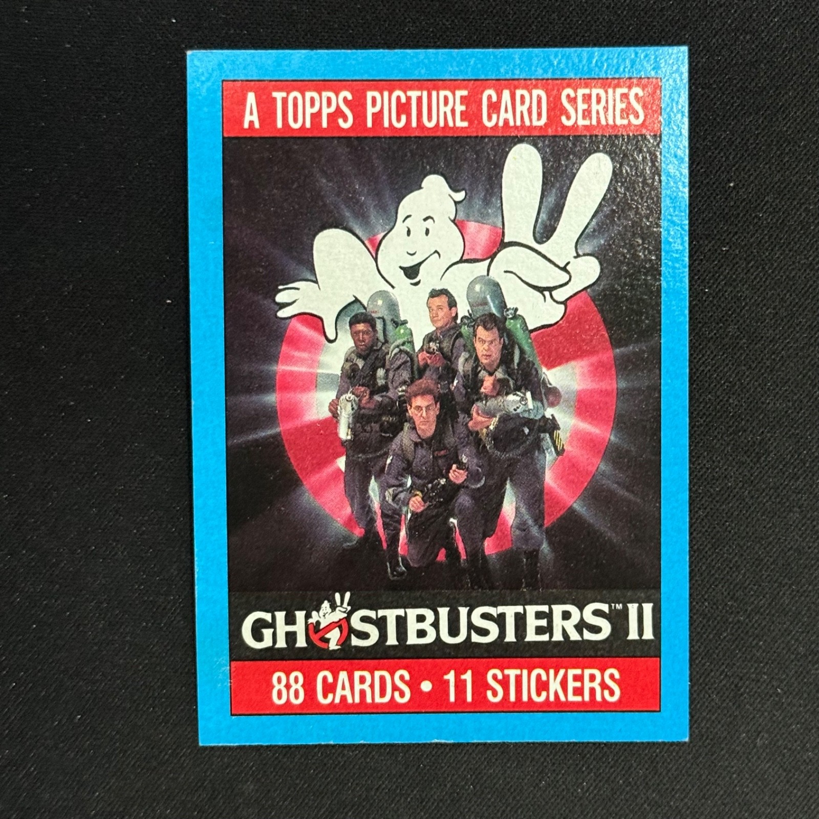 Ghostbusters II 2 | Title Cover Card #1 | Bill Murray, Dan Ackroyd | 1989 Topps