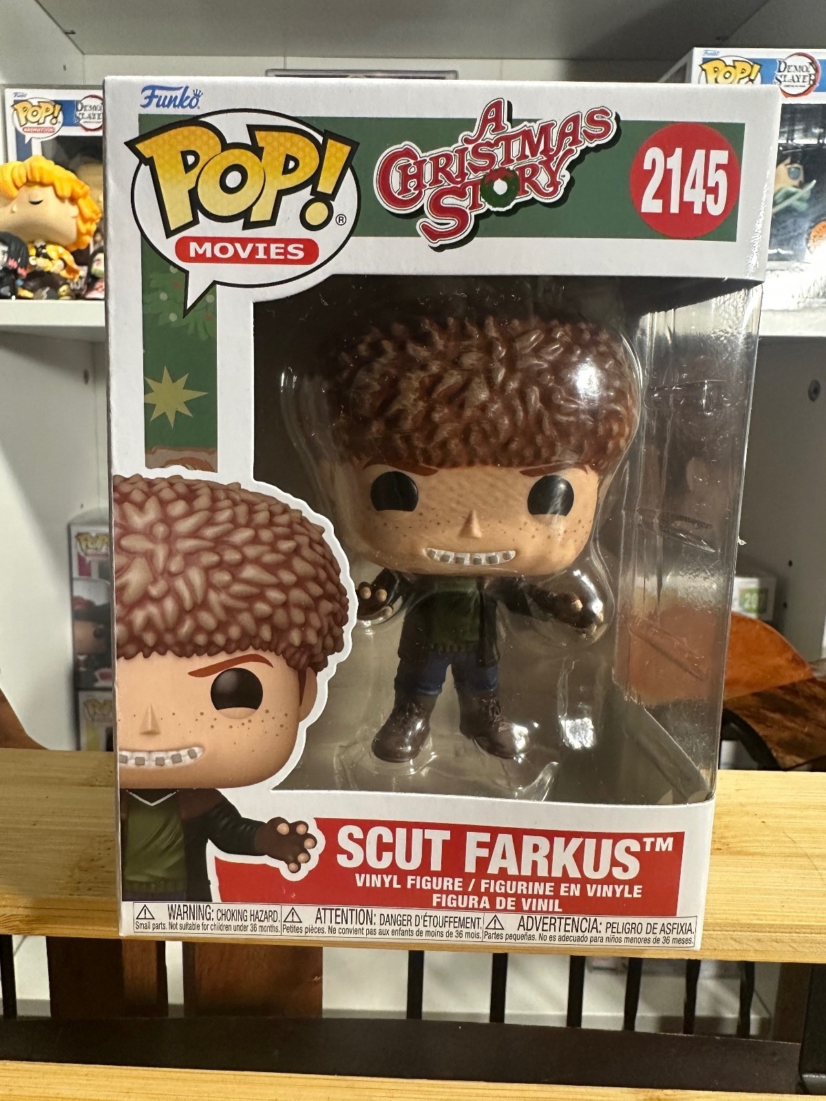 Funko Pop! Movies A Christmas Story Scut Farkus Figura in vinile #2145
