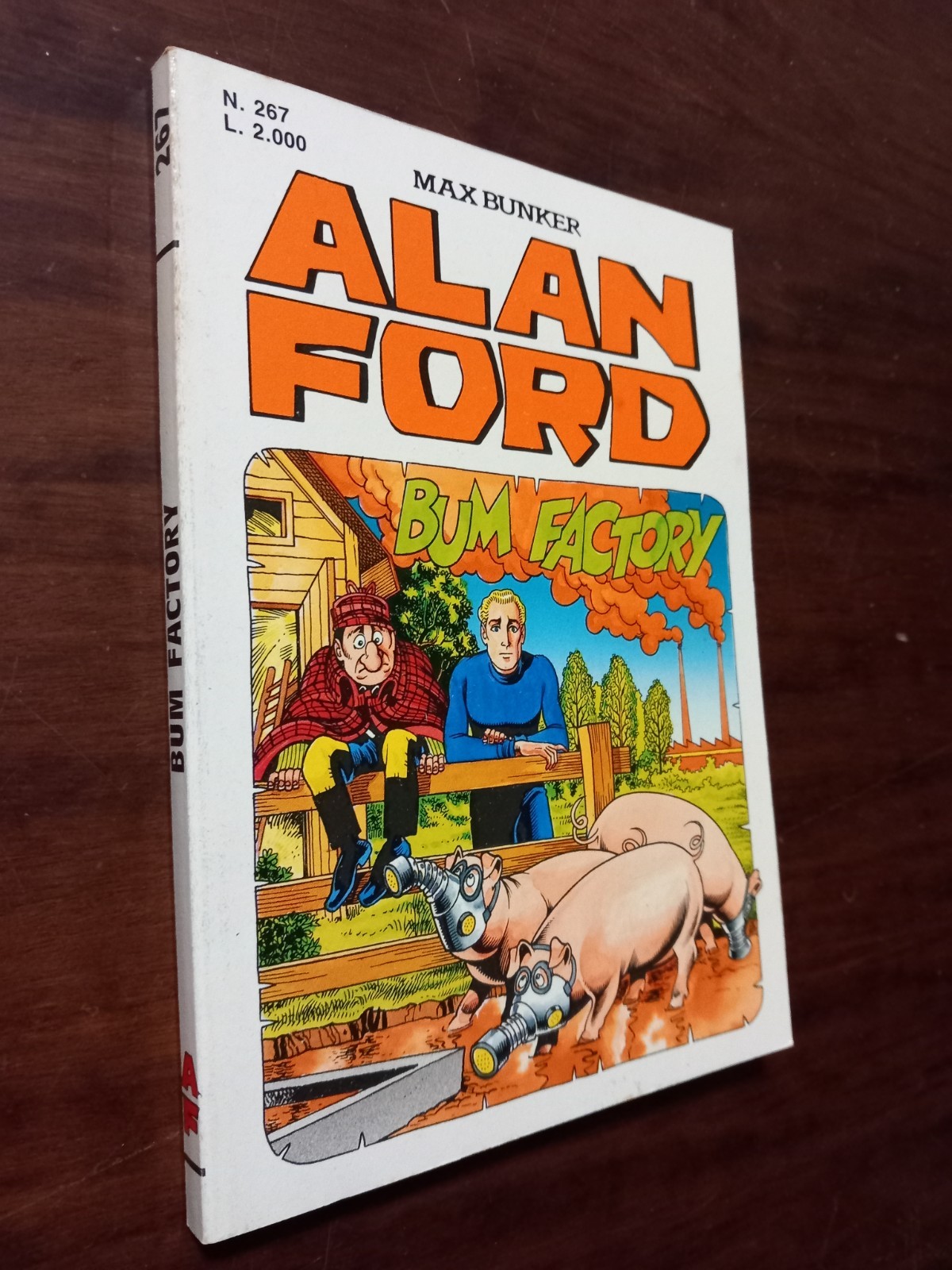 B6633 ALAN FORD I SERIE N° 267 BUM FACTORY 1991 OTTIMO