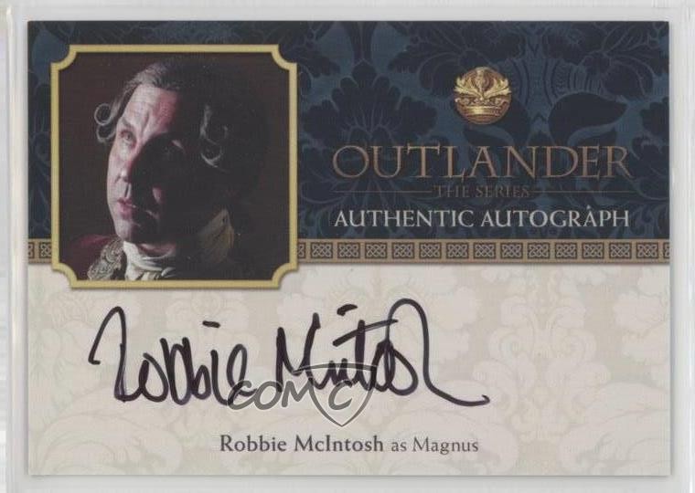 2017 Cryptozoic Outlander Season 2 Robbie McIntosh as Magnus #RMC Auto u0u