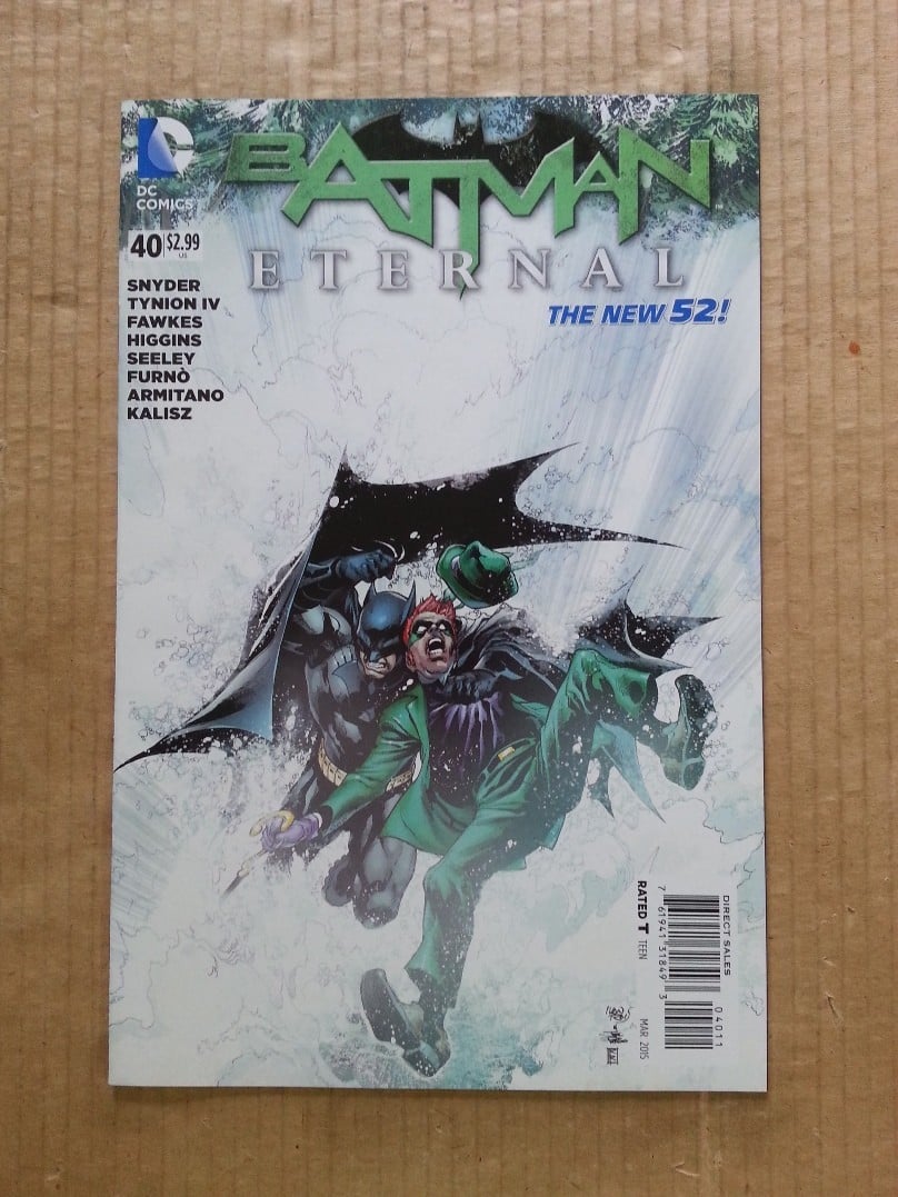 BATMAN ETERNO #40 NM 2015 DC Comics Scott Snyder RIDDLER