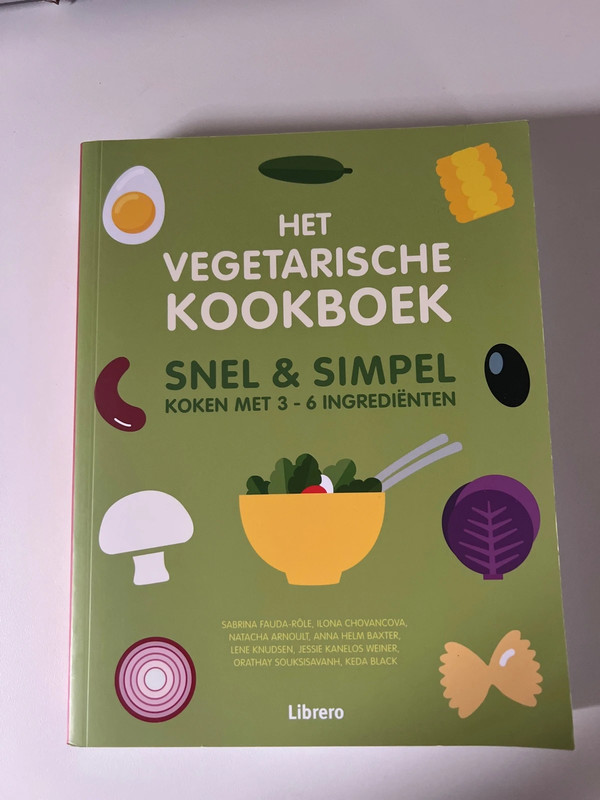Handig vegetarisch kookboek vol inspiratie! 🥗