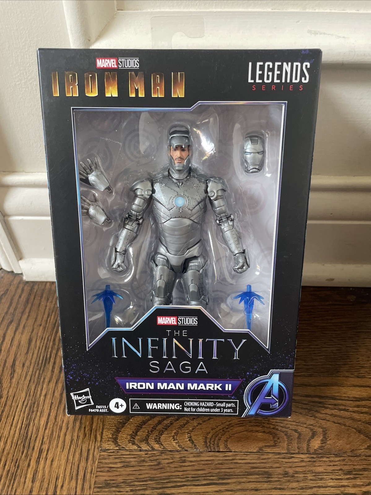 BRAND NEW Marvel Legends Iron Man Mark II 6-Inch Action Figure Toy HASBRO