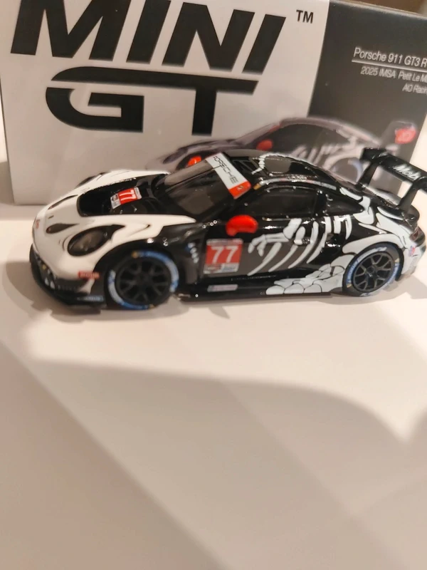 Mini gt porche 911 gt3 r#77 2025 imsa petit le mans si racing