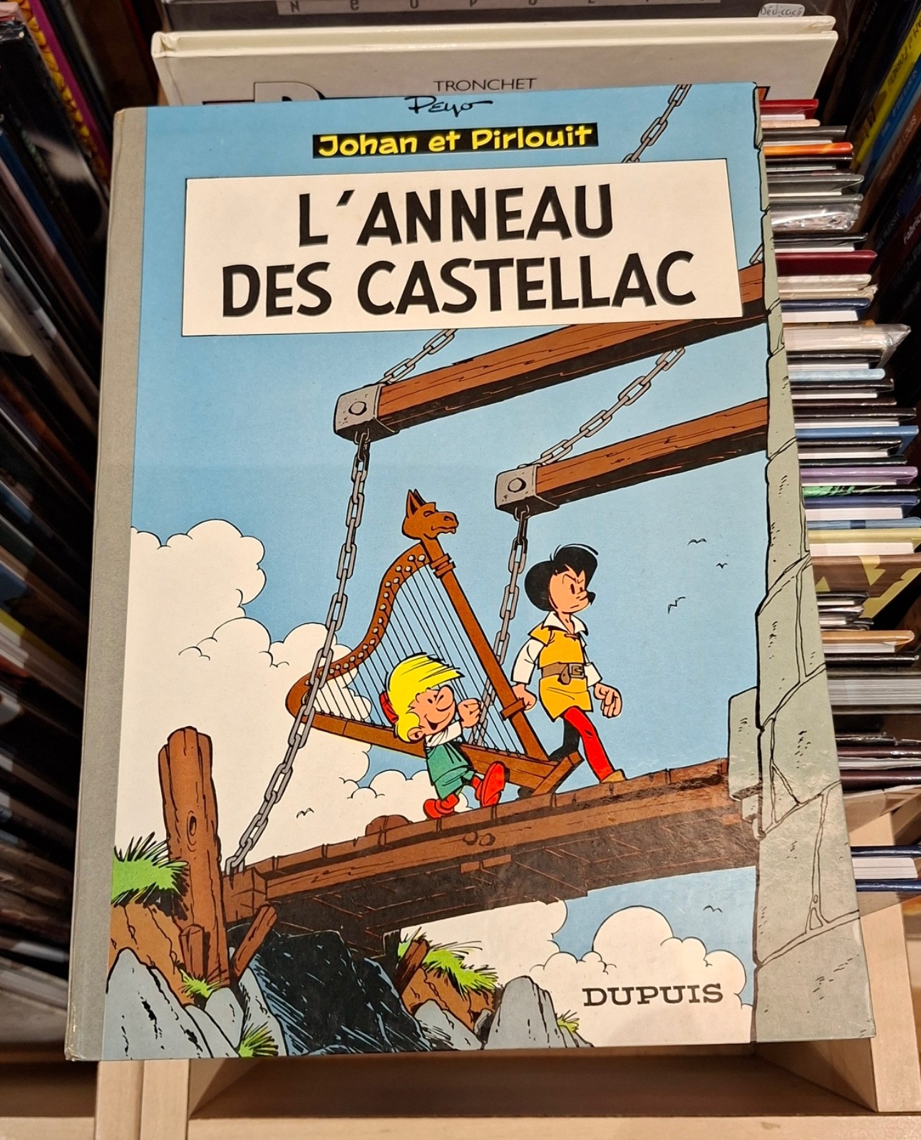 Johan et Pirlouit T.11 L'anneau des Castellac_ Peyo / Dupuis 1965 TBE