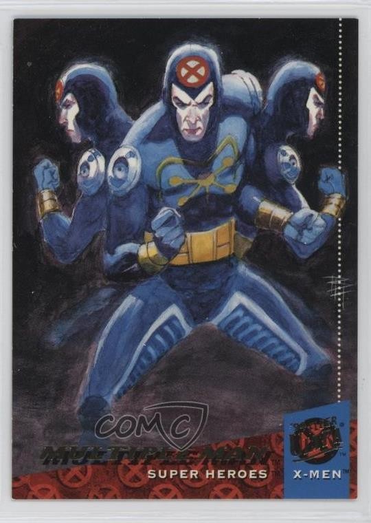 1994 Fleer Ultra Marvel X-Men Super Heroes Multiple Man #34 12zm