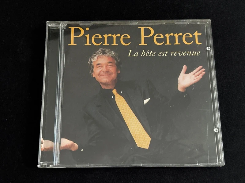 Pierre Perret, la bête est revenue, album cd 15 titres