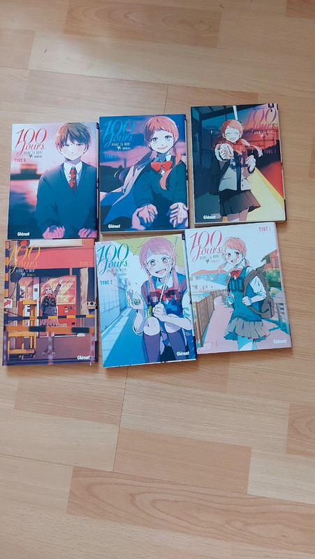 Collection manga 100 jours avant ta mort