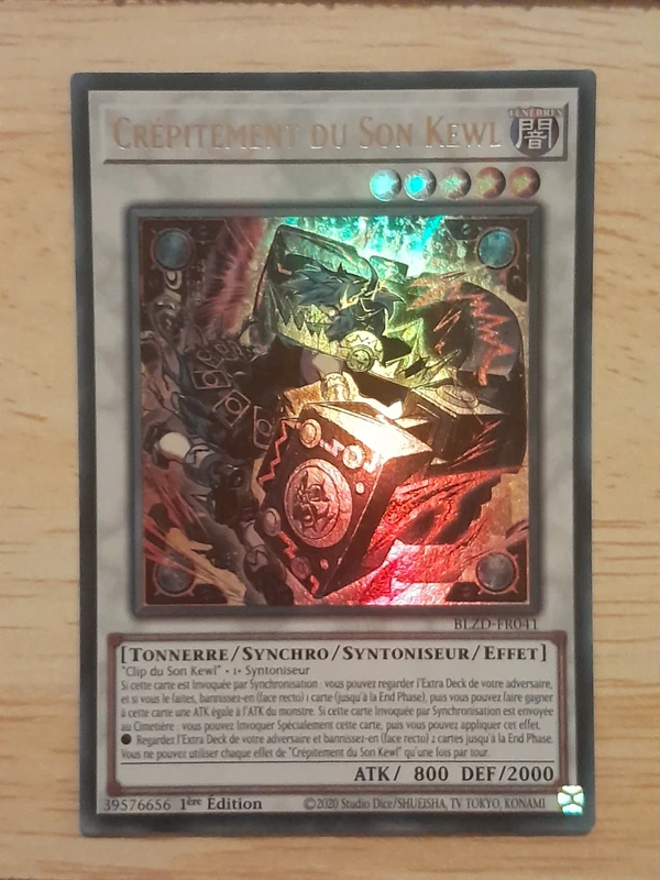 Crépitement du Son Kwel Yu-Gi-Oh!