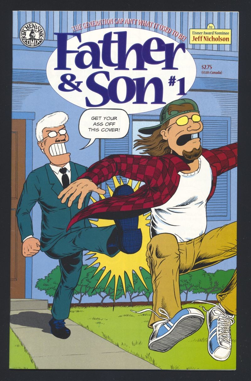Father & Son #1 VF 1995 lavello cucina Jeff Nicholson fumetto