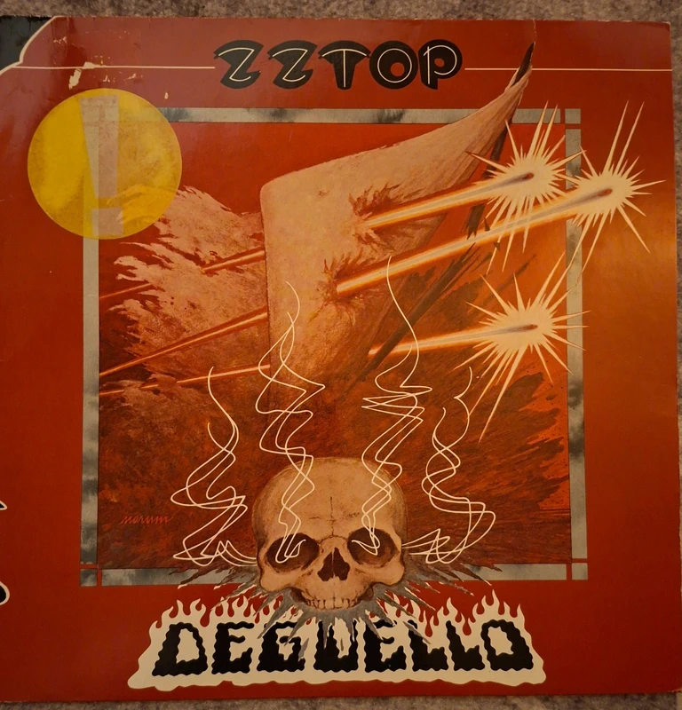 Schallplatte Vinyl LP von: ZZ Top -  Degüello  von 1979
