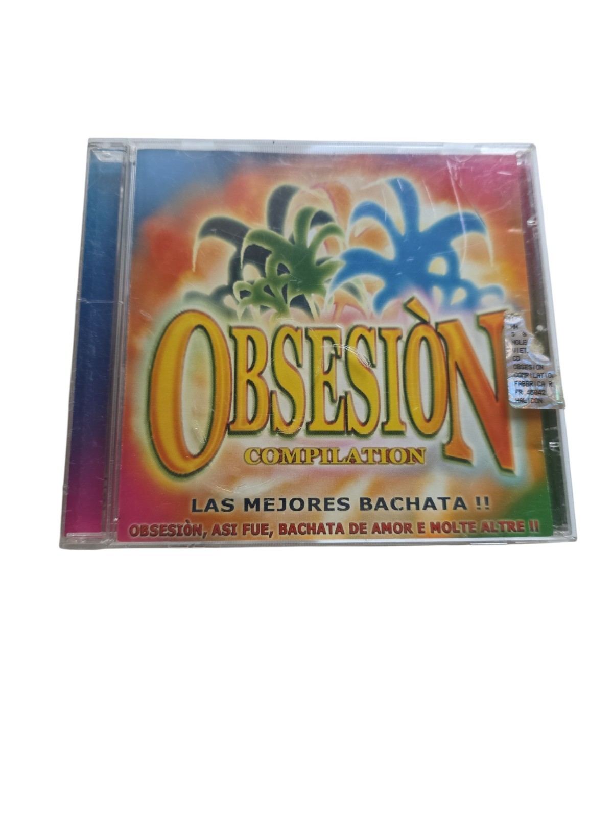CD Obsesion Compilation Las Mejiores Bachata Album Original Ottime Condizioni