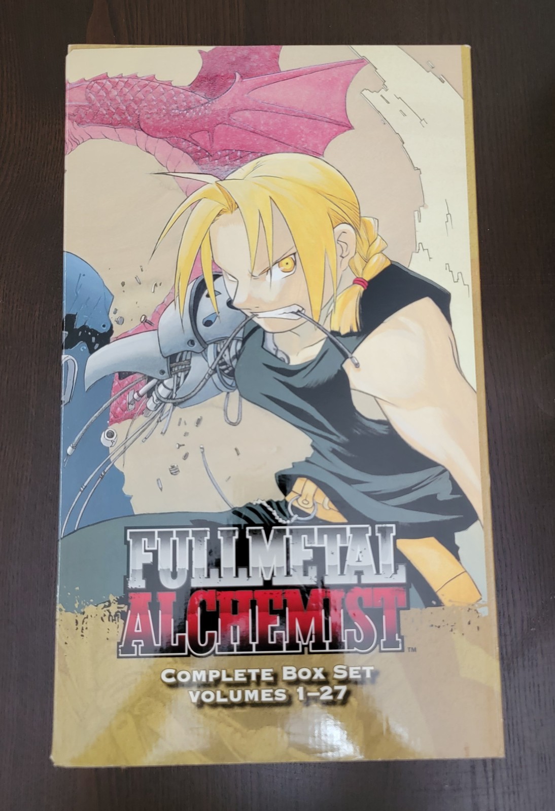 Fullmetal Alchemist Manga Box Set 1-27 con romanzo e poster