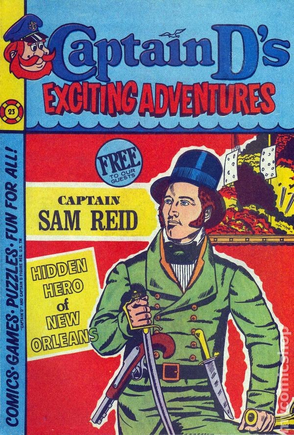 Captain D's Exciting Adventures #23 FN+ 6.5 1980 Stock Image