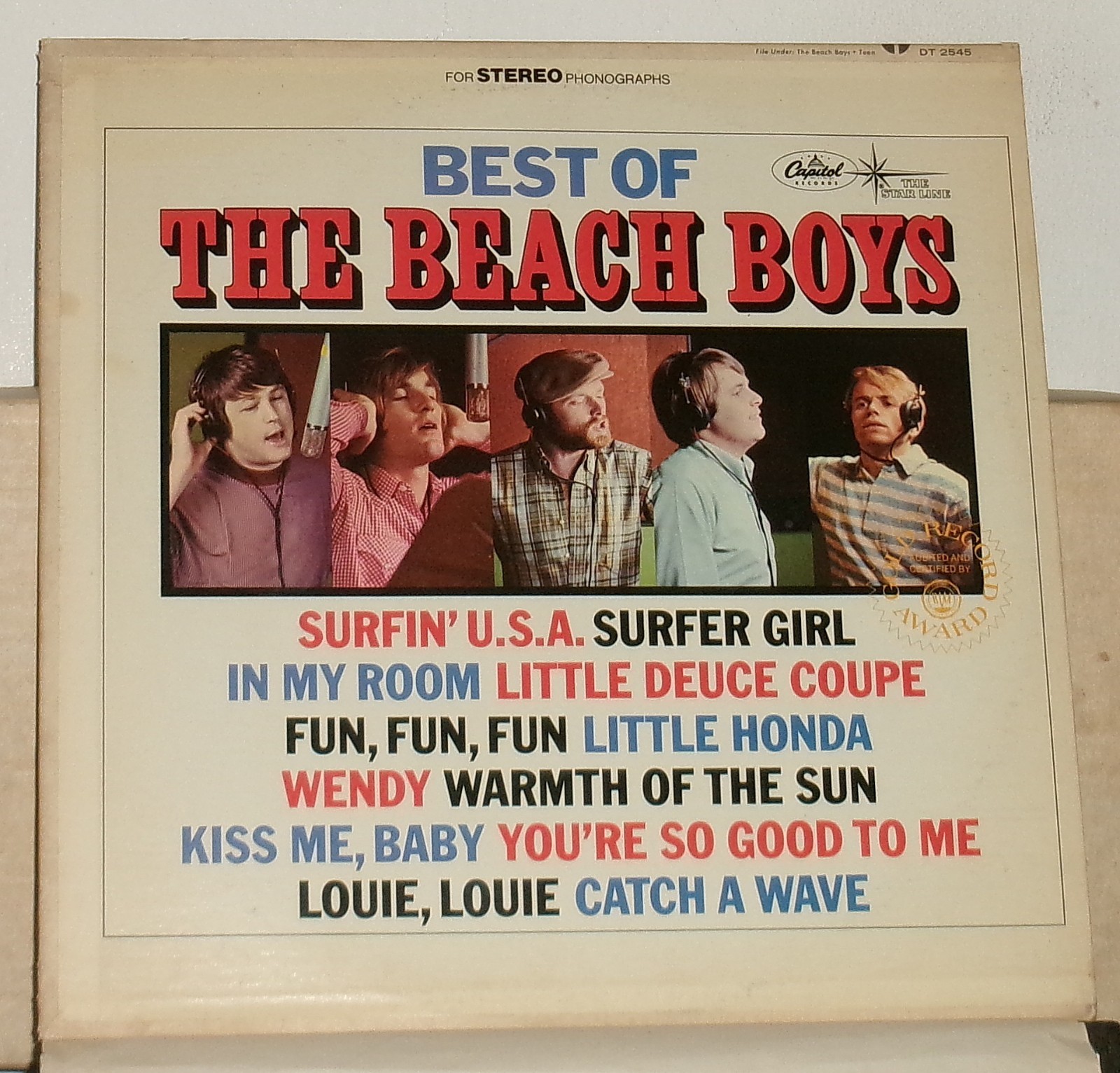 The Beach Boys – Best Of The Beach Boys - Vinyl LP Record Album