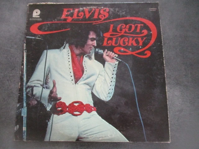 33t elvis presley -i got lucky -usa