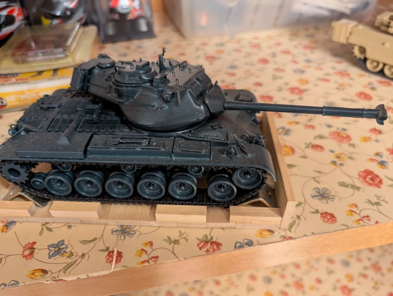 Modello statico in plastica - Carro armato M48/M60 Patton scala 1/35 (Montato)