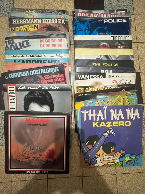 Lot vinyles 45t
