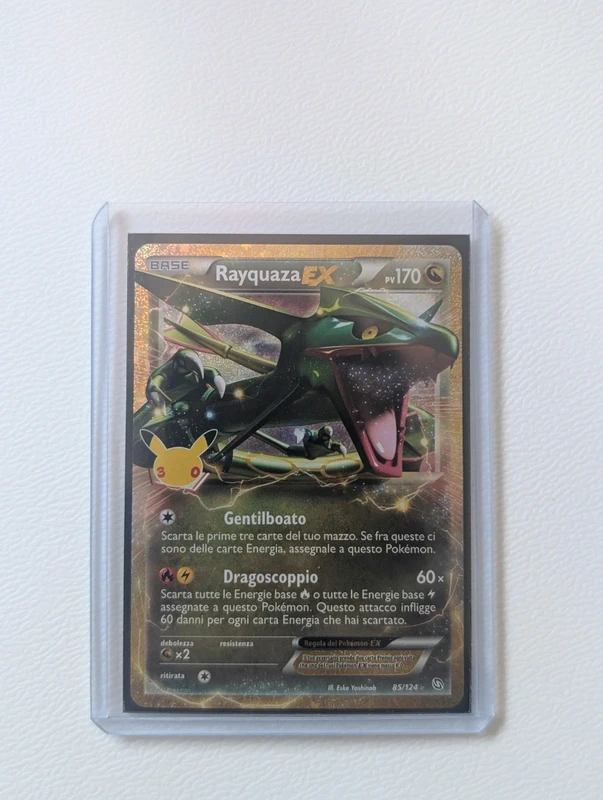 Pokémon Rayquaza ex 30 Anniversario