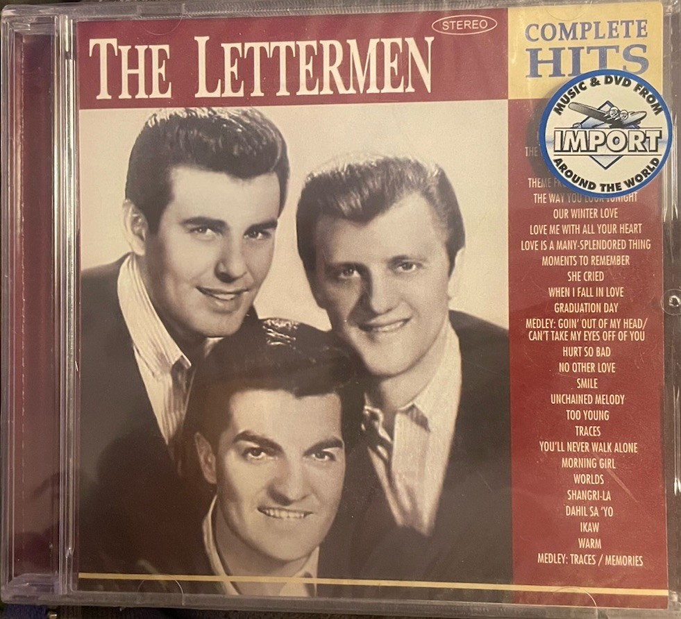 The LETTERMEN - Complete Hits - CD - Import - “New Sealed”- RARE #0094635407921
