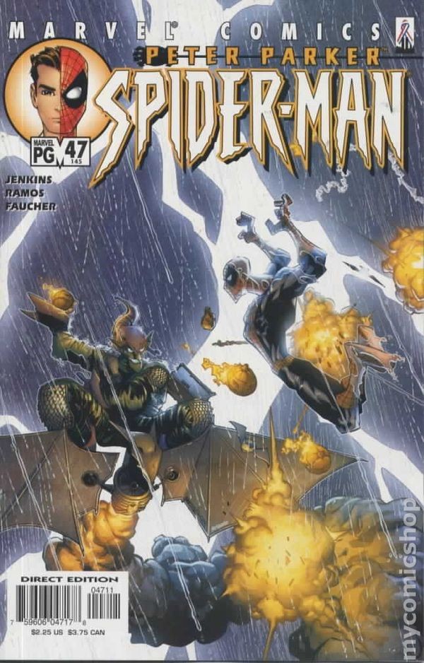 Peter Parker Spider-Man #47 VF+ 8.5 2002 Stock Image