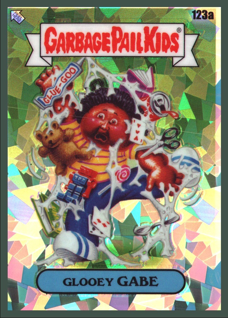 Glooey Gabe Base Topps Cromo Secchio Spazzatura Bambini Originale Serie 3 123a Nuovo con etichette