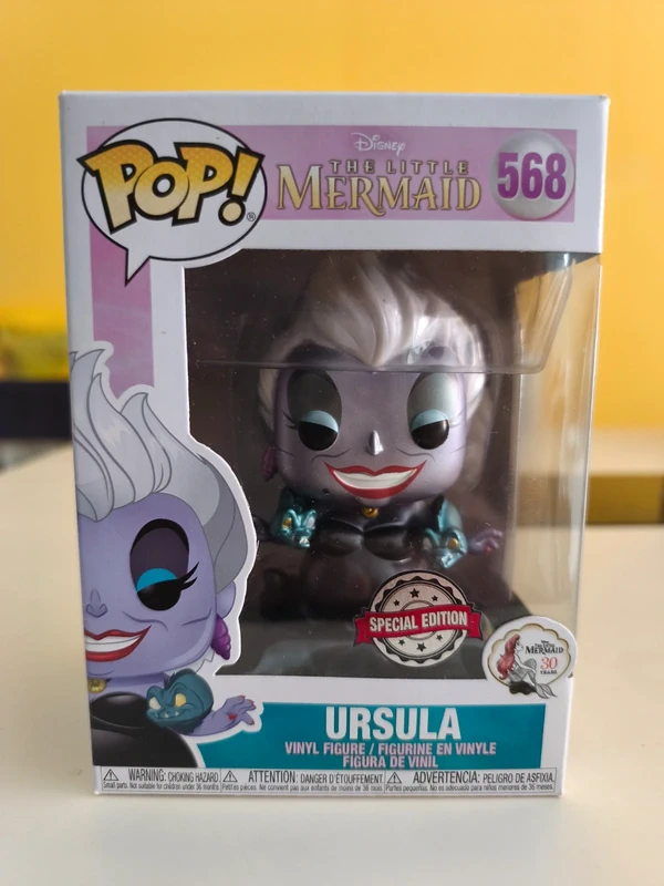 Funko Pop 568 Ursula Eals Metallic