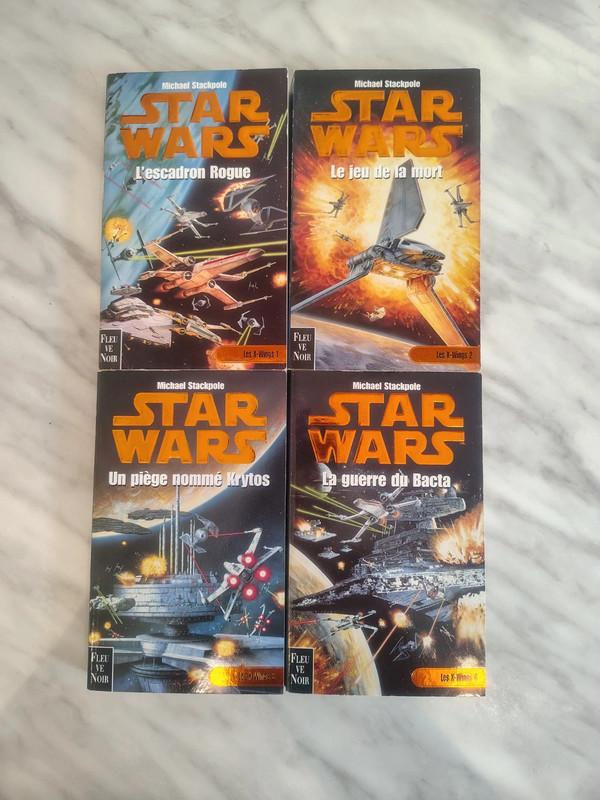 Star Wars fleuve noir Les X-wings 4 tomes