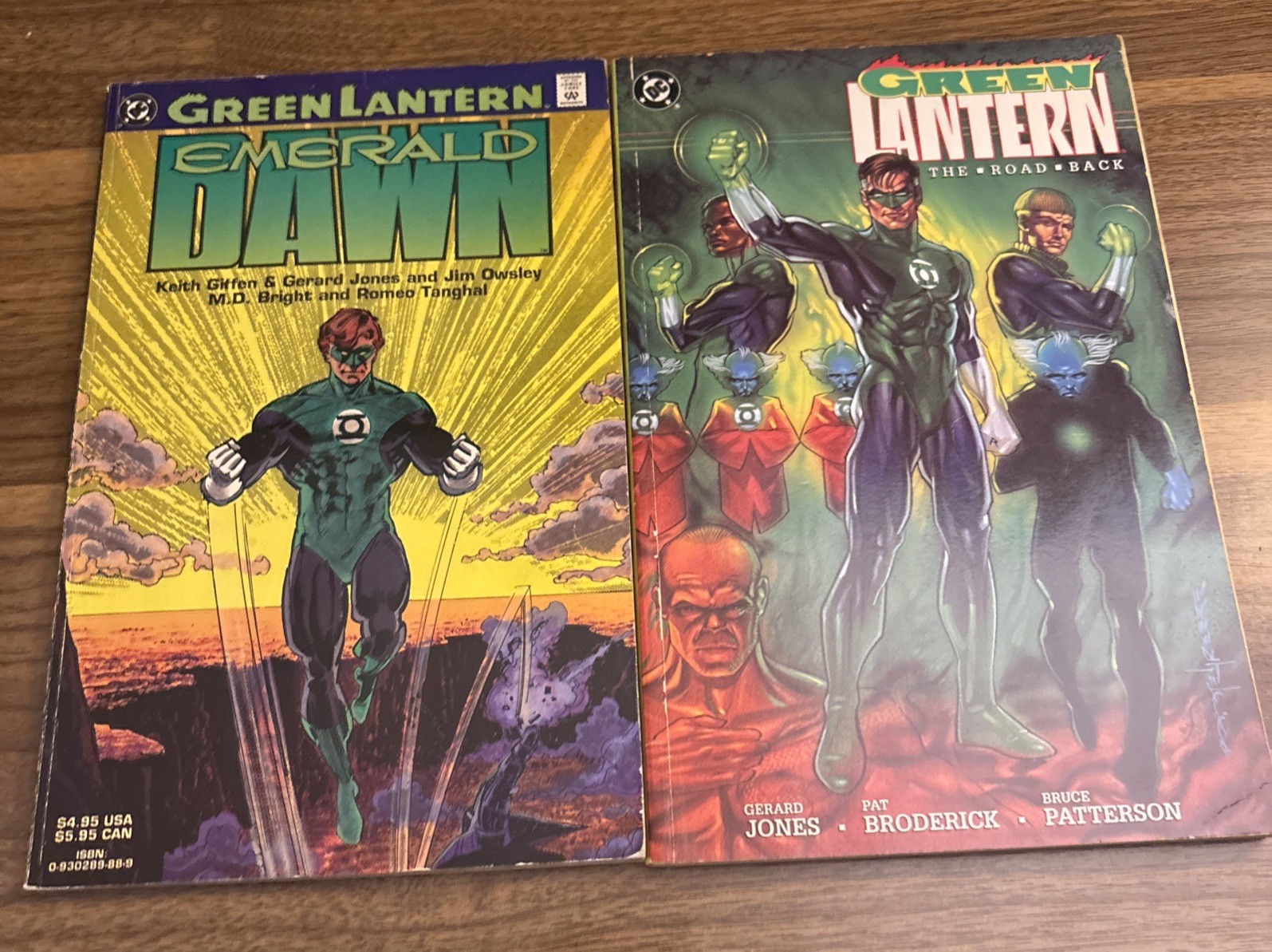 Lanterna Verde di Gerard Johns DC Comics 1990 Hal Jordan