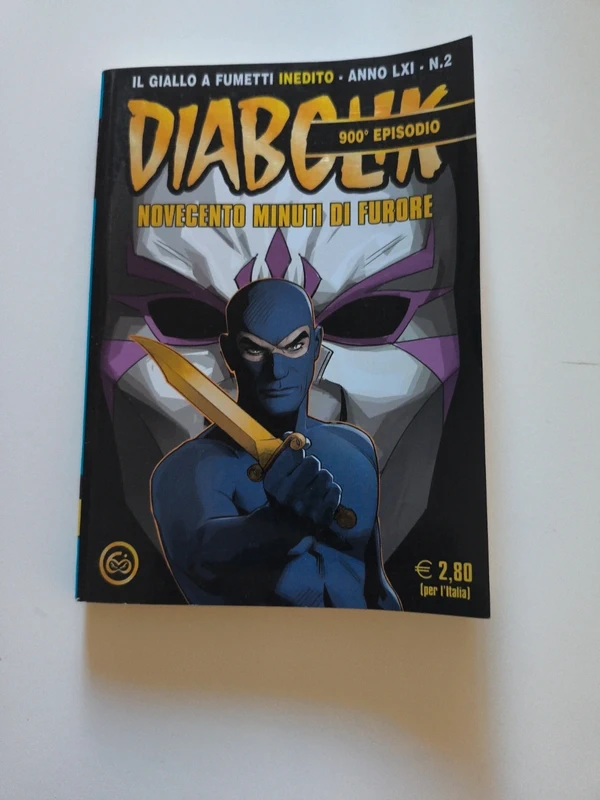 Diabolik 900° episodio, Novecento minuti di furore
