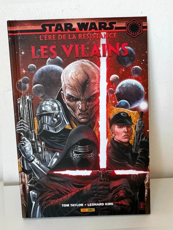 BD Panini Star wars l'ère de la résistance les vilains