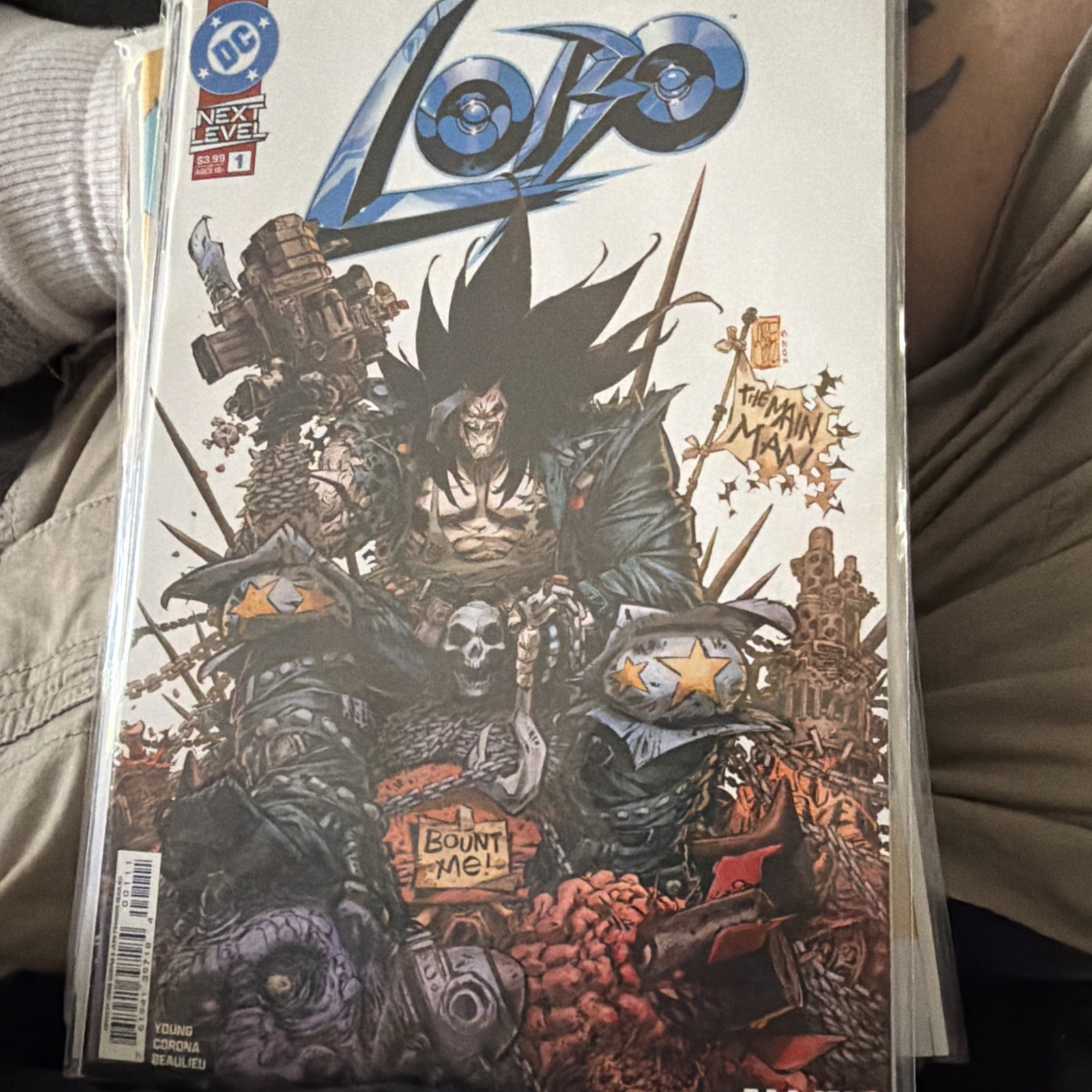 DC Comics Lobo #1 Skottie Young copertina età moderna edizione singola